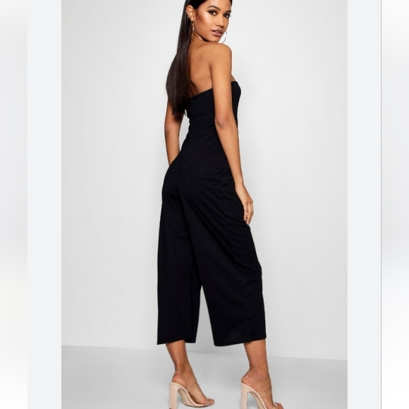 TopShop Strapless Pantsuit Sz 4 - Picture 4 of 14